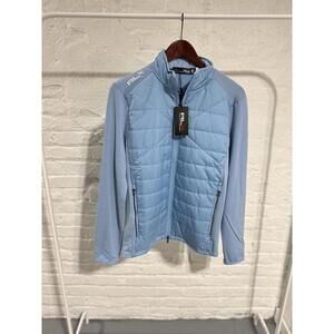 RLX Ralph Lauren Light Blue Quilted Sport Jacket